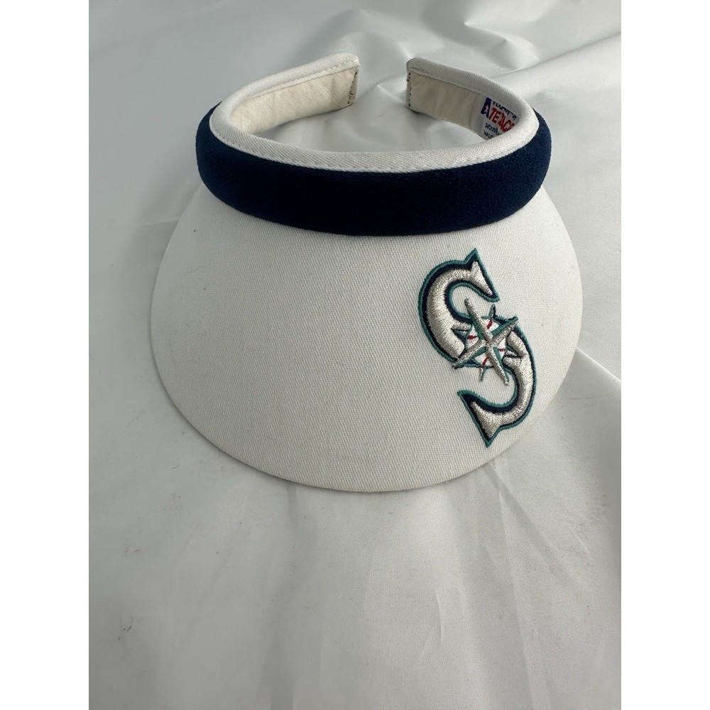 Seattle Mariners White Texace MLB Golf ONE SIZE ADJUSTABLE Visor Hat